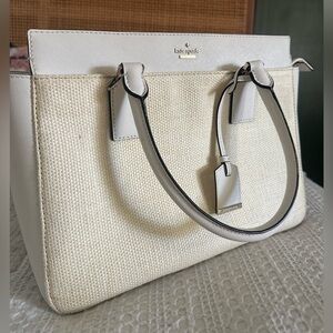 Kate Spade Cameron Street Raffia Candace Satchel